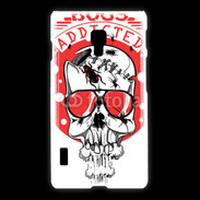 Coque LG L7 2 Tête de Mort Bug Addicted
