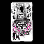 Coque LG L7 2 Tête de Mort Difficult