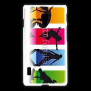 Coque LG L7 2 Set break dancers 