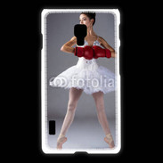 Coque LG L7 2 Danseuse classique avec gants de boxe