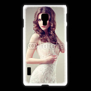 Coque LG L7 2 Jolie femme style poupée porcelaine