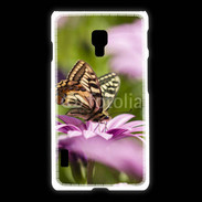 Coque LG L7 2 Fleur et papillon