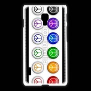 Coque LG L7 2 Love and peace 5