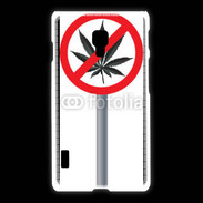 Coque LG L7 2 Cannabis interdit