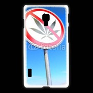 Coque LG L7 2 Interdiction de cannabis