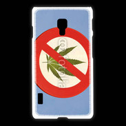 Coque LG L7 2 Interdiction de cannabis 3