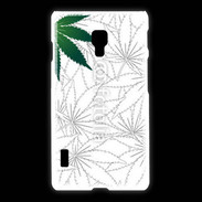 Coque LG L7 2 Fond cannabis