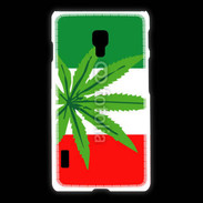 Coque LG L7 2 Drapeau italien cannabis