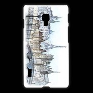 Coque LG L7 2 Vintage Paris en dessin 2