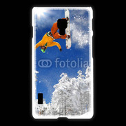 Coque LG L7 2 Skieur free ride 2