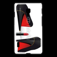 Coque LG L7 2 Escarpins et tube de rouge à lèvres