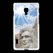 Coque LG L7 2 Monument USA Roosevelt et Lincoln