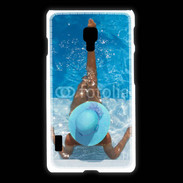 Coque LG L7 2 Femme à la piscine