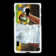 Coque LG L7 2 Rugbyman avec ballon