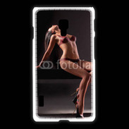 Coque LG L7 2 Body painting Femme