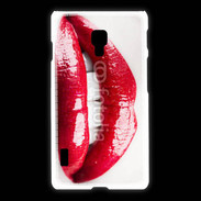 Coque LG L7 2 Bouche sexy gloss rouge