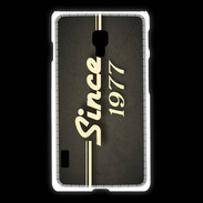 Coque LG L7 2 Since 1977 gris
