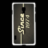 Coque LG L7 2 Since 1974 gris