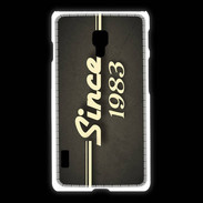 Coque LG L7 2 Since 1983 gris