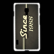Coque LG L7 2 Since 1988 gris