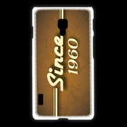 Coque LG L7 2 Orange since 1960