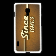 Coque LG L7 2 Orange since 1963