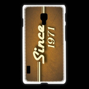 Coque LG L7 2 Orange since 1971