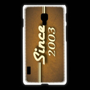 Coque LG L7 2 Orange since 2003