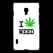 Coque LG L7 2 I love Weed