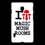 Coque LG L7 2 I love Mushrooms