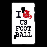 Coque LG L7 2 I love US Football