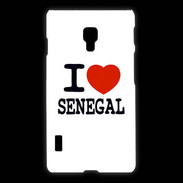 Coque LG L7 2 I love Sénégal