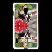 Coque LG L7 2 DP Papillon mirroir