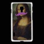 Coque LG L7 2 Moustache Mona Lisa