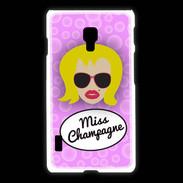 Coque LG L7 2 Miss Champagne Blonde