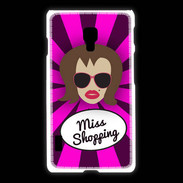 Coque LG L7 2 Miss Shopping Chatain
