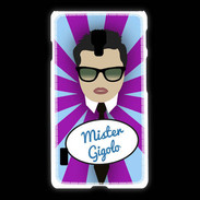 Coque LG L7 2 Mister Gigolo Brun