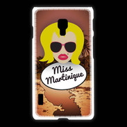 Coque LG L7 2 Miss Martinique Blonde