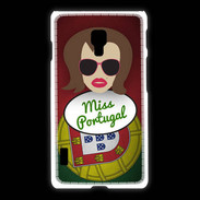 Coque LG L7 2 Miss Portugal Chatain