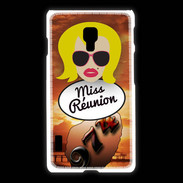 Coque LG L7 2 Miss Réunion Blonde