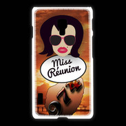 Coque LG L7 2 Miss Réunion Brune