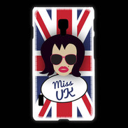 Coque LG L7 2 Miss UK Brune