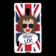 Coque LG L7 2 Miss UK Chatain