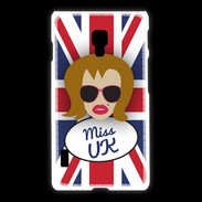 Coque LG L7 2 Miss UK Rousse
