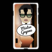 Coque LG L7 2 Mister Guyane Brun