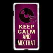 Coque LG L7 2 Keep Calm and Mix That Rose