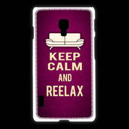 Coque LG L7 2 Keep Calm and Reelax Rose