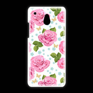 Coque HTC One Mini Vintage Rose 3