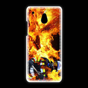 Coque HTC One Mini Pompier soldat du feu