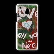 Coque HTC One Mini Love is all you need